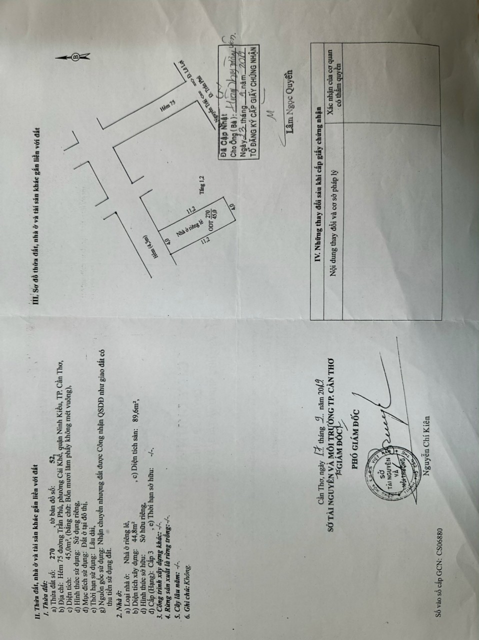 bán nhà trần phú lộ ô tô mới đẹp