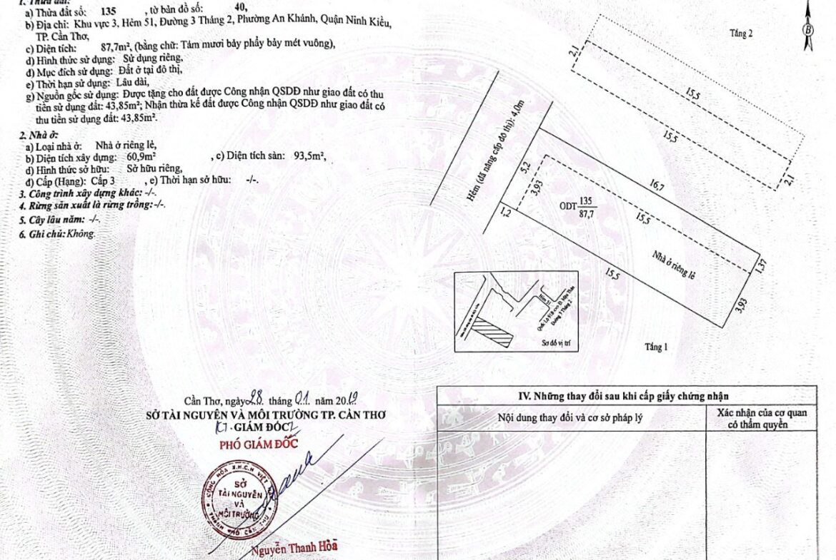 bán nhà giá rẻ tại hẽm 51 bún xáng